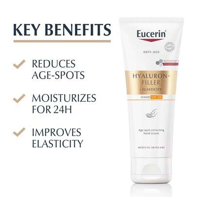 Eucerin Hyaluron-Filler + Elasticity Creme de Mãos Corretor SPF30 75ml