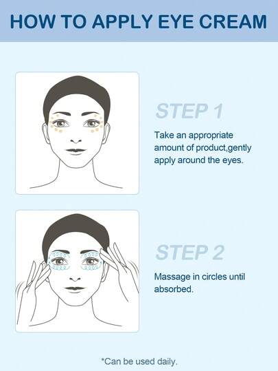Slow Sunday Crème pour les yeux à 2% de Boseine, hydratante et éclaircissante, convient pour les cernes, les ridules et les poches sous les yeux, bon choix pour les vacances, les essentiels de voyage, Halloween, convient pour les soins des yeux en été