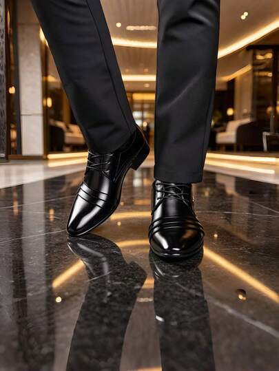 Nouvelles chaussures formelles d'affaires pour hommes, chaussures de mode grande taille pour mariage, banquet et bureau