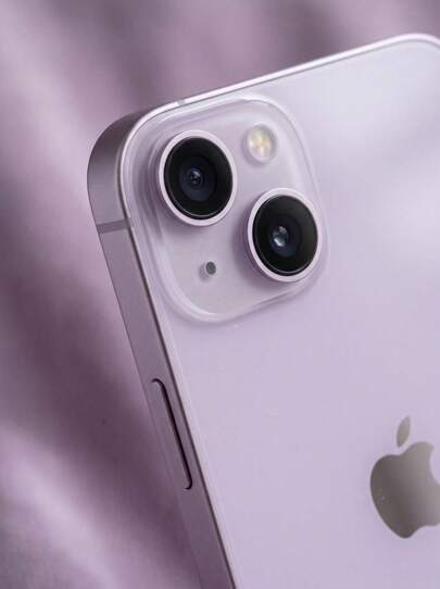 Apple iPhone 14 128G Violet, Double ESIM, Smartphone 5G Reconditionné en Excellent État, Appareil de Communication Quotidienne, Téléphone Mobile de Bureau, Compagnon de Tournage de Vlog & Divertissement