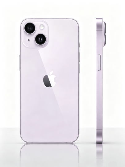 Apple iPhone 14 128G Violet, Double ESIM, Smartphone 5G Reconditionné en Excellent État, Appareil de Communication Quotidienne, Téléphone Mobile de Bureau, Compagnon de Tournage de Vlog & Divertissement