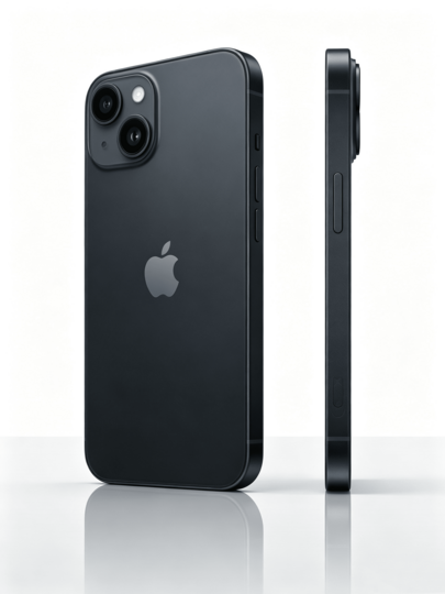 Apple iPhone 14 256G Noir, Double eSIM, Smartphone 5G Reconditionné en Excellent État, Appareil de Communication Quotidienne, Téléphone Mobile de Travail de Bureau, Compagnon de Tournage de Vlog & de Divertissement