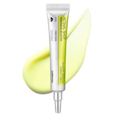 Celimax Retinal Shot Tightening Booster 15ML Booster Anti Âge Korean Skincare Retinal Serum Raffermissant Anti Rides Kbeauty Soin Visage Pour Peau Mature Sensible Retinal Booster Elasticité de la Peau Glow Skin Glass Skin Tightening Serum Réduction des Ri