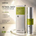 Celimax Retinol Shot Sérum Raffermissant 30ml, Sérum au Rétinol Coréen avec Complexe de Peptides, Sérum Visage Anti-Âge Raffermissant, Traitement Hydratant Anti-Rides pour une Peau Lisse et Radieuse