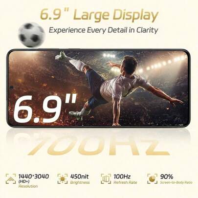 Téléphone S26 Ultra 5G Rentrée scolaire 16 Go + 1 To Écran 6,9" Caméra 108 MP Batterie 8000 mAh Double SIM Débloqué avec coque de téléphone gratuite
