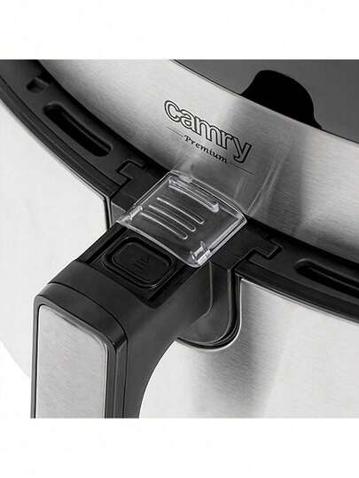 CAMRY Friteuse à air, Friteuse sans huile, Friteuse à air numérique - Capacité 5,0L, 9 programmes, 80-200C, Minuteur 60min, Affichage tactile LED