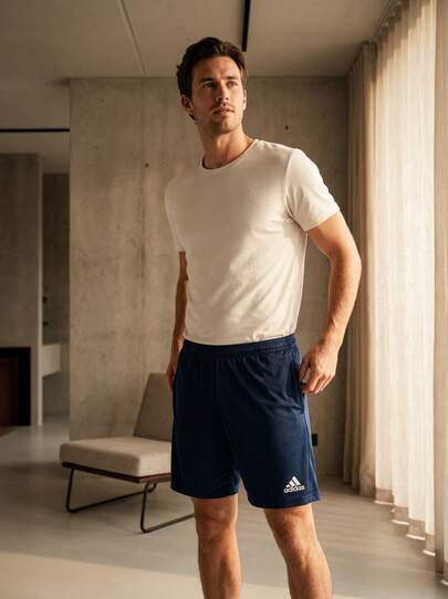 Adidas Men's Sports Shorts Breathable Soft Quick-Dry Outdoor Training décontracté H57506