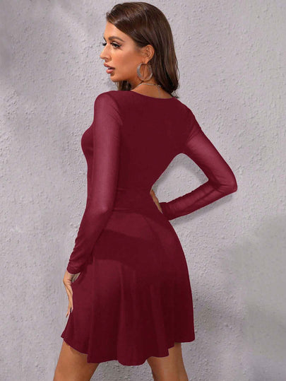 EURMUSE Robe avec tulle