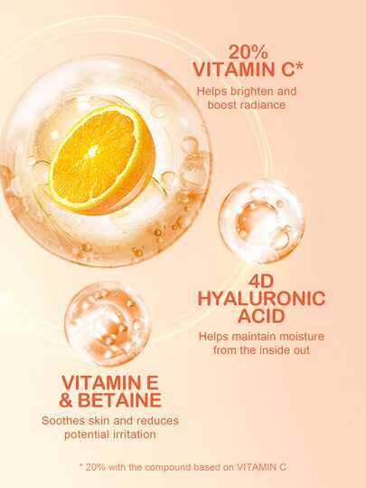 Essence éclaircissante pour les yeux à la vitamine C Slow Sunday, vitamine C, acide hyaluronique, hydratante et éclaircissante, convient aux cernes, aux ridules et aux poches sous les yeux, bon choix pour les vacances, les articles de voyage essentiels, H