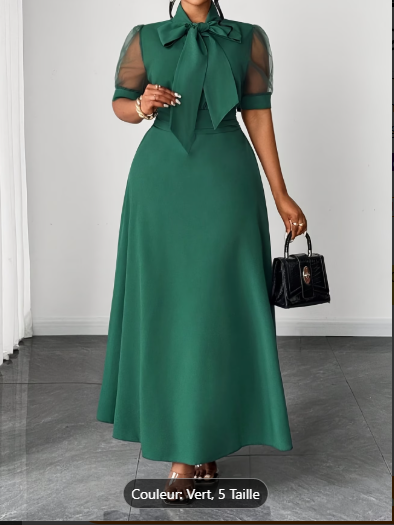 Robe élégante grande taille