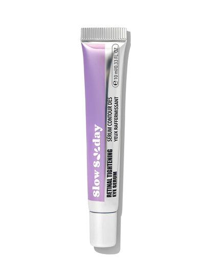 Sérum pour les yeux Slow Sunday Retinal Tightening, hydratant et éclaircissant, convient pour les cernes, les ridules et les poches sous les yeux, bon choix pour les vacances, les essentiels de voyage, Halloween, convient pour les soins des yeux en été