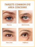 Bâton de crème pour les yeux éclaircissant Slow Sunday VC, à la vitamine C, hydratant, éclaircissant et raffermissant pour la peau, K Beauty, bon choix pour les vacances, les essentiels de voyage, Halloween, convient pour les soins des yeux en été