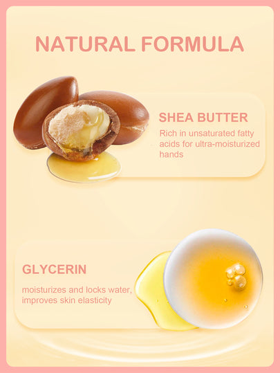 Crème pour les mains Slow Sunday à la fraise, parfumée, pour les mains sèches, crème de soin des mains, hydratante et nourrissante, apaisante pour la peau, nutrition profonde, format voyage, avec plusieurs huiles végétales, convient pour l'été, Y2K, idéal